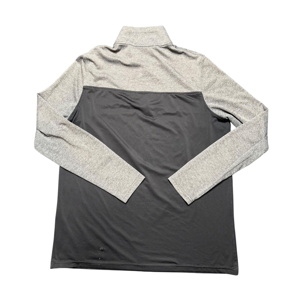 Under Armour Men's Golf 1/4 Zip Pullover Loose Fit Gray Black MD - Picture 5 of 6